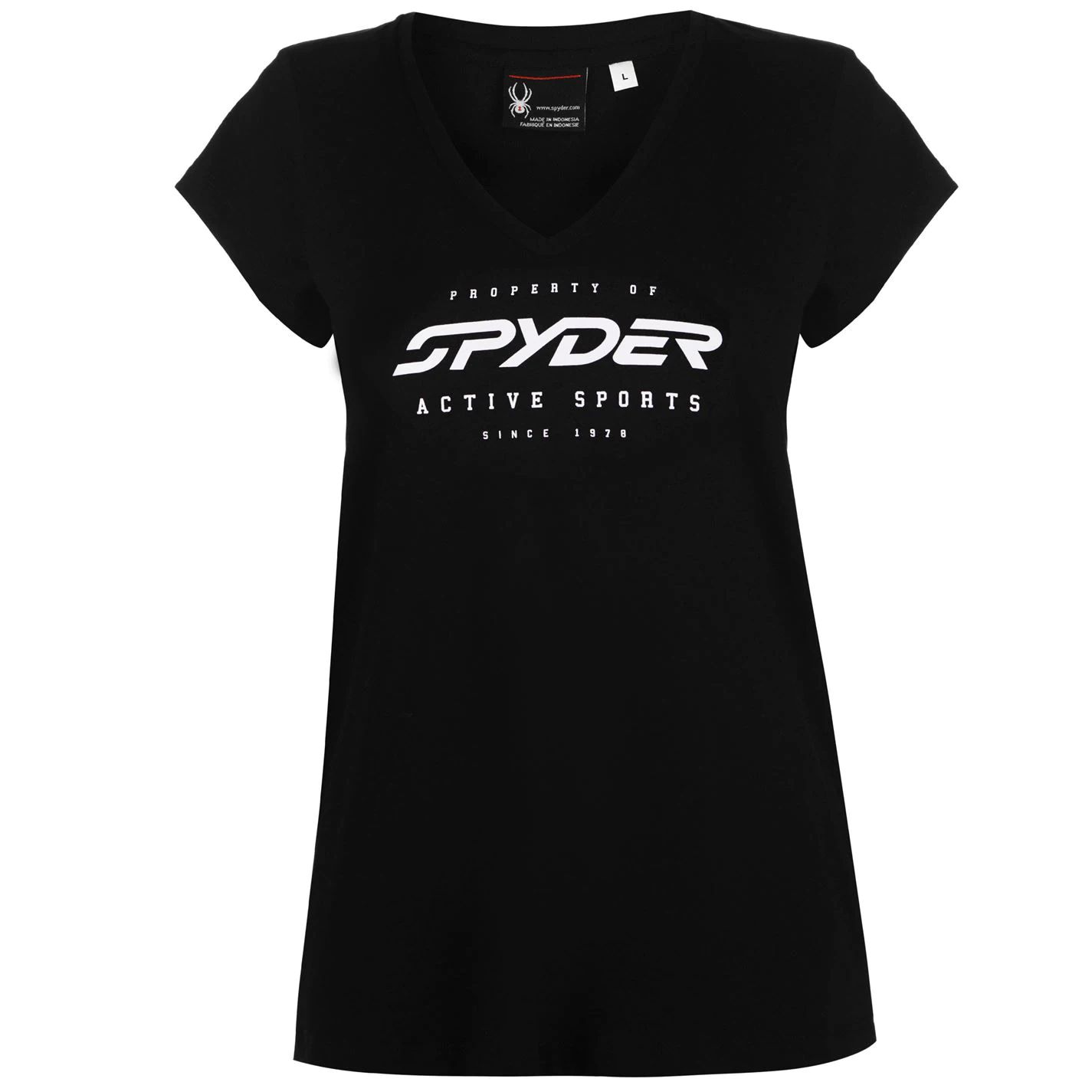 dámské tričko SPYDER - BLACK - L
