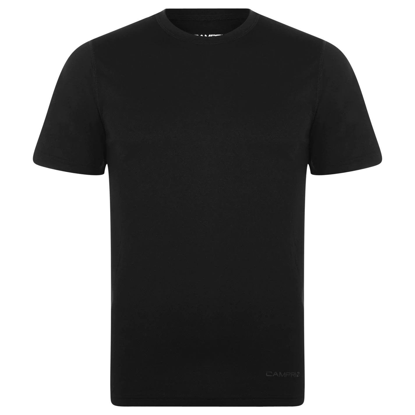 pánské funkční termo tričko CAMPRI - BLACK - L