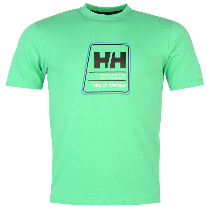 pánské tričko HELLY HANSEN - BEACH GREEN