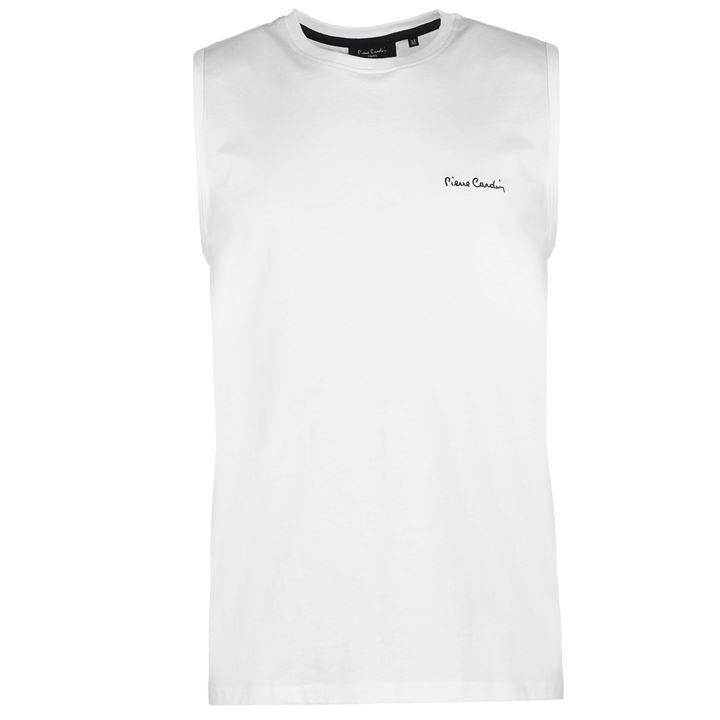 pánské tričko, tílko PIERRE CARDIN - WHITE - XL
