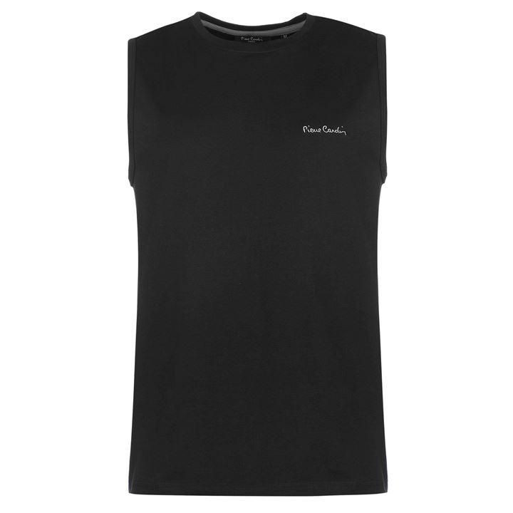 pánské tričko, tílko PIERRE CARDIN - BLACK - XL