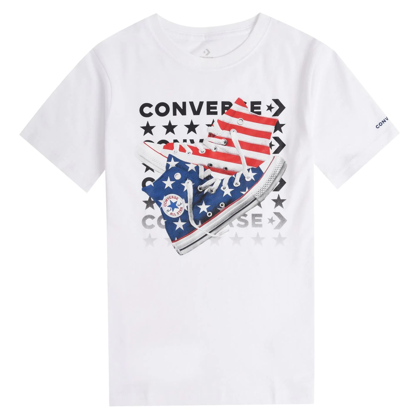 dětské tričko CONVERSE - WHITE - 140 9-10 let
