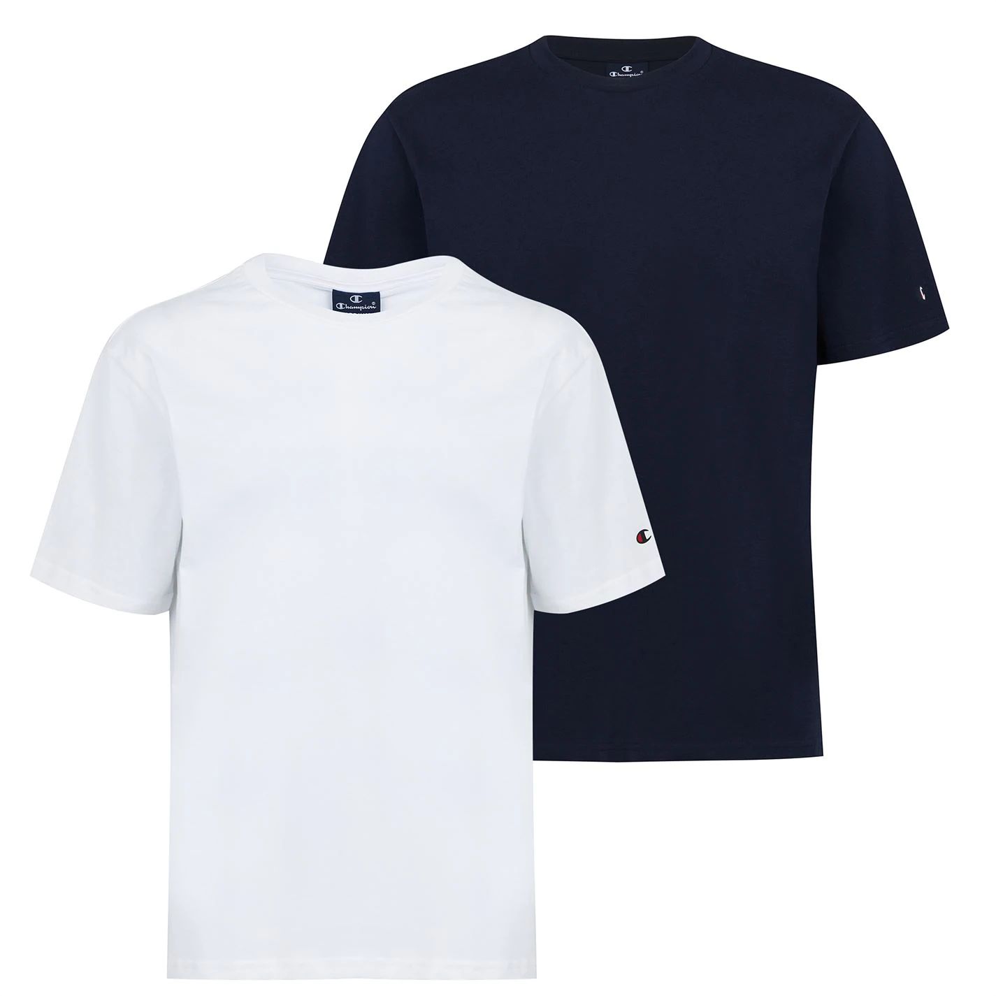 set pánské tričko CHAMPION - WHITE/NAVY - (2 ks) - 2XL