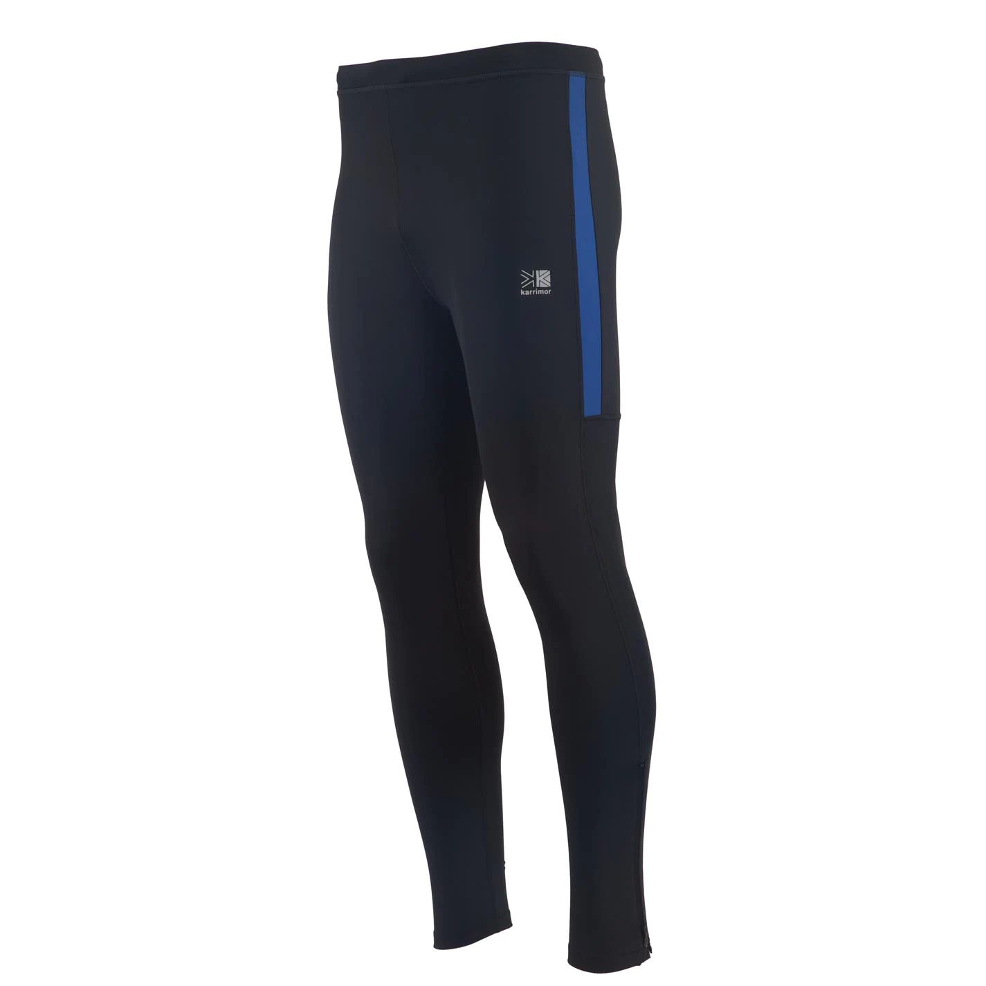 pánské sportovní kalhoty KARRIMOR RUN - BLACK/BLUE - L