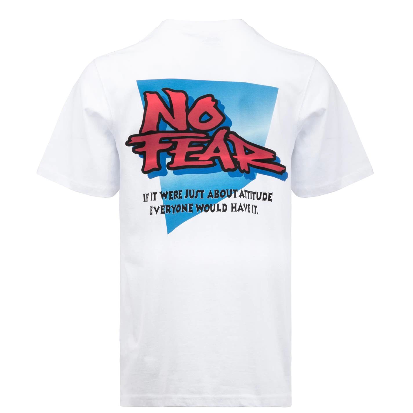 pánské tričko NO FEAR - WHITE - 2XL