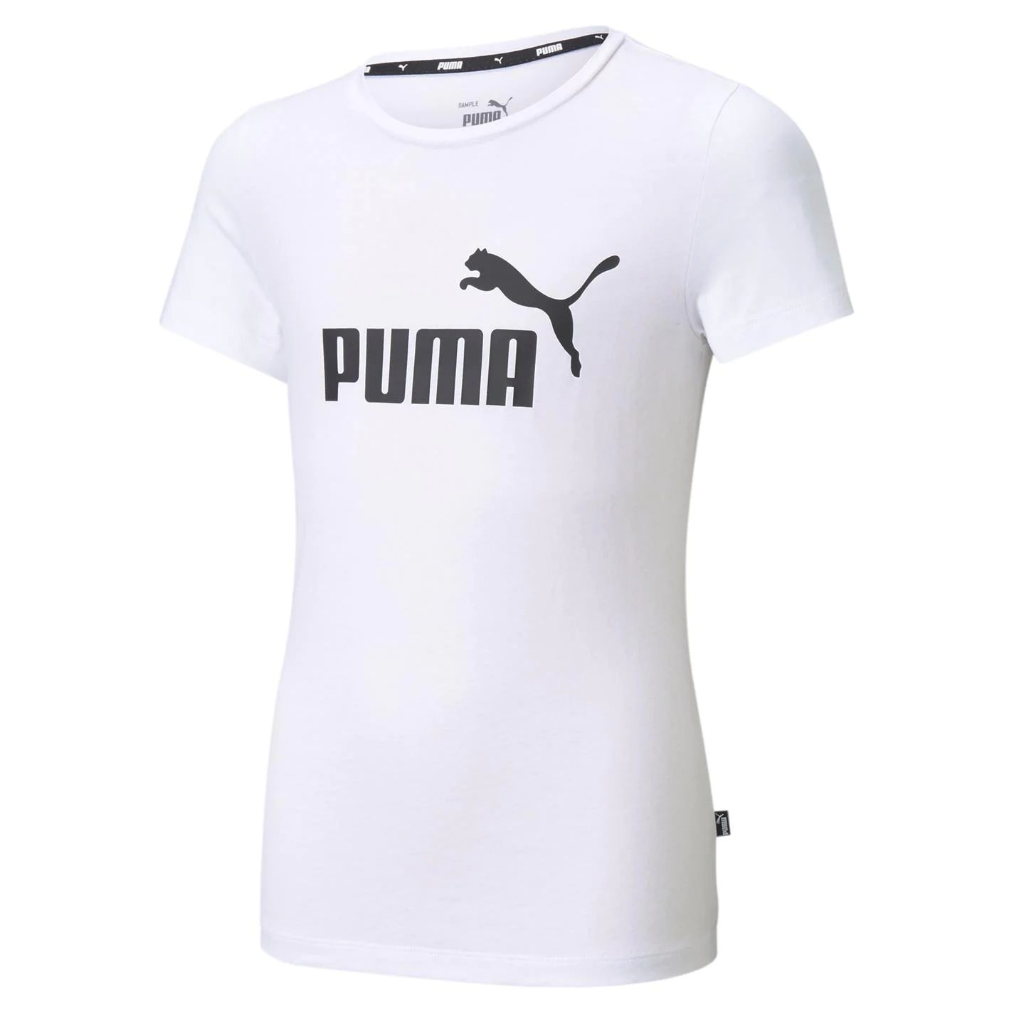 dětské tričko PUMA - WHITE/BLACK - 152 11-12 let