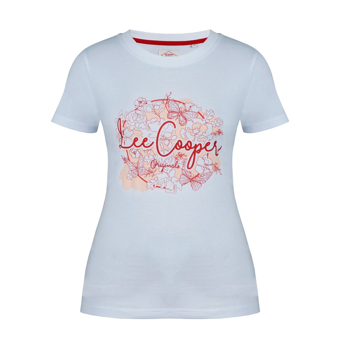 dámské tričko LEE COOPER - OPTIC WHITE