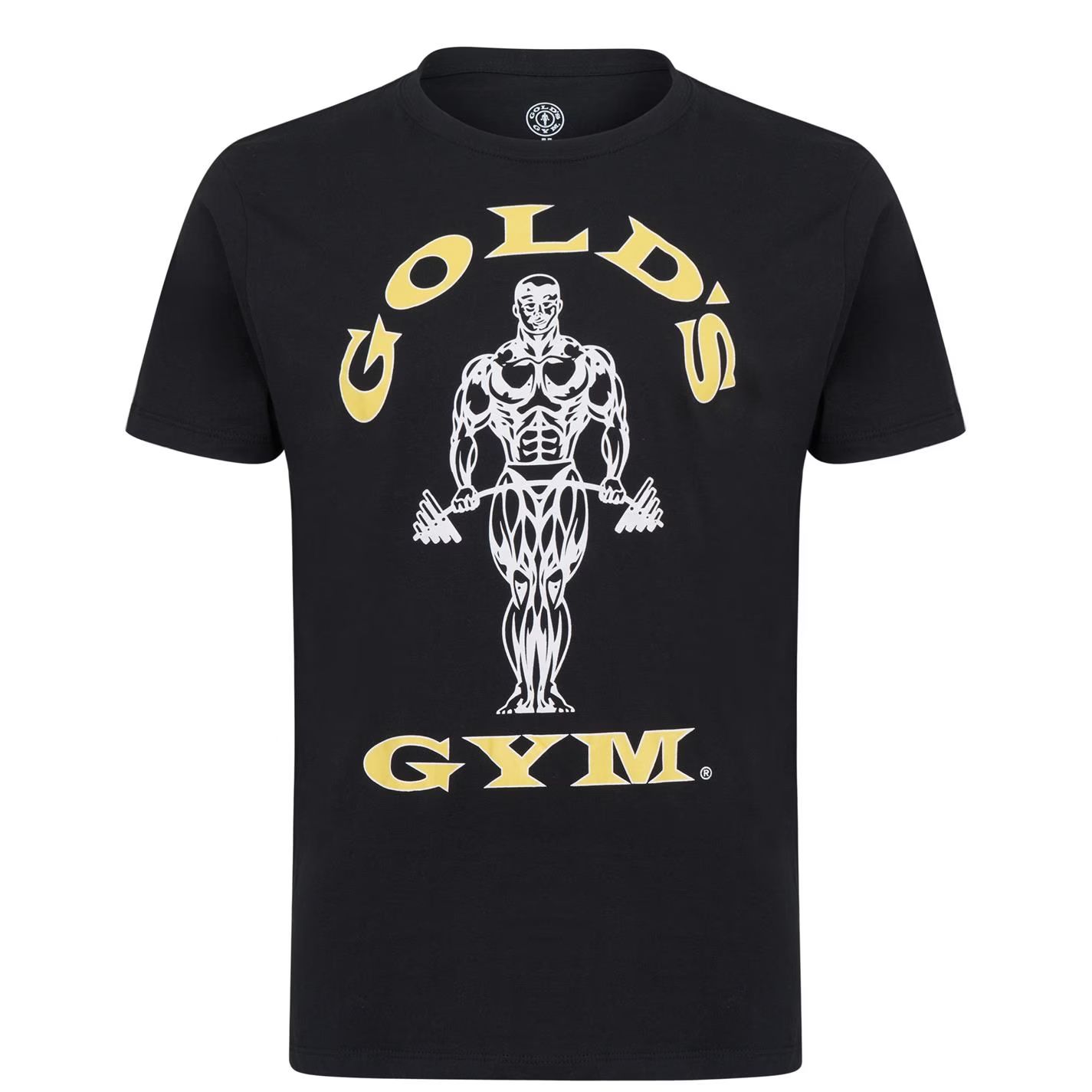 pánské tričko GOLDS GYM - BLACK - M