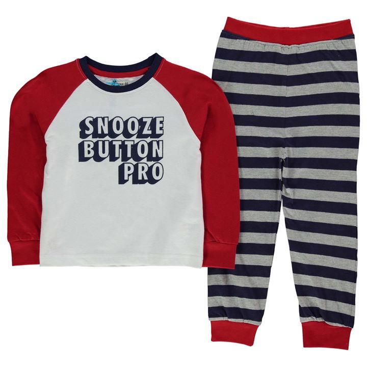 dětské pyžamo CRAFTED - RED SNOOZE - 116 5-6 let