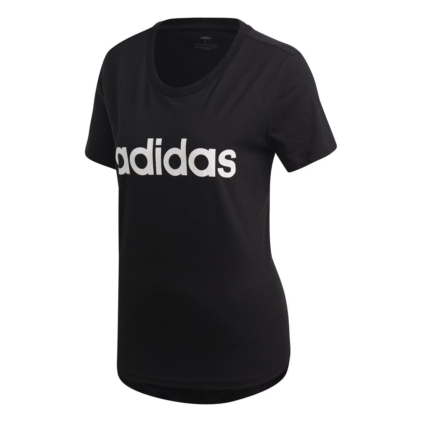 dámské tričko ADIDAS - BLACK/WHITE - S