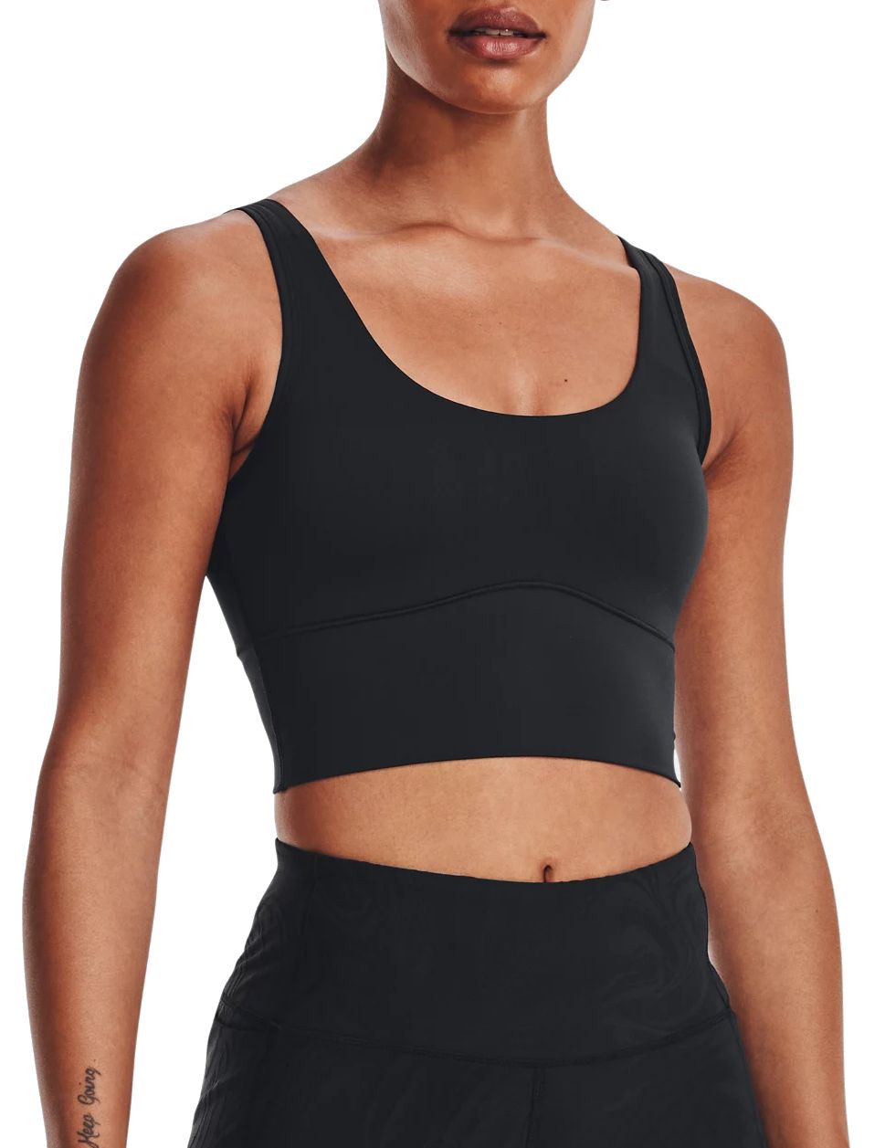 dámská sportovní podprsenka UNDER ARMOUR - BLACK