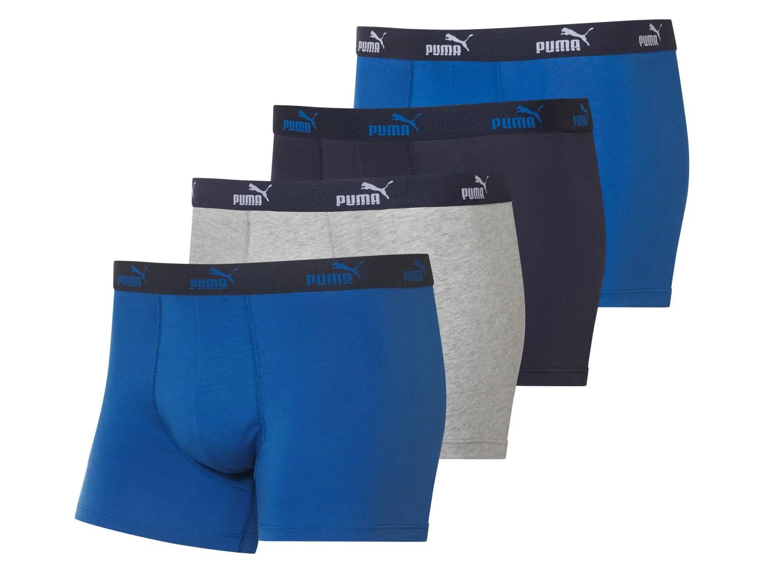 pánské boxerky PUMA - BLUE - 4 ks