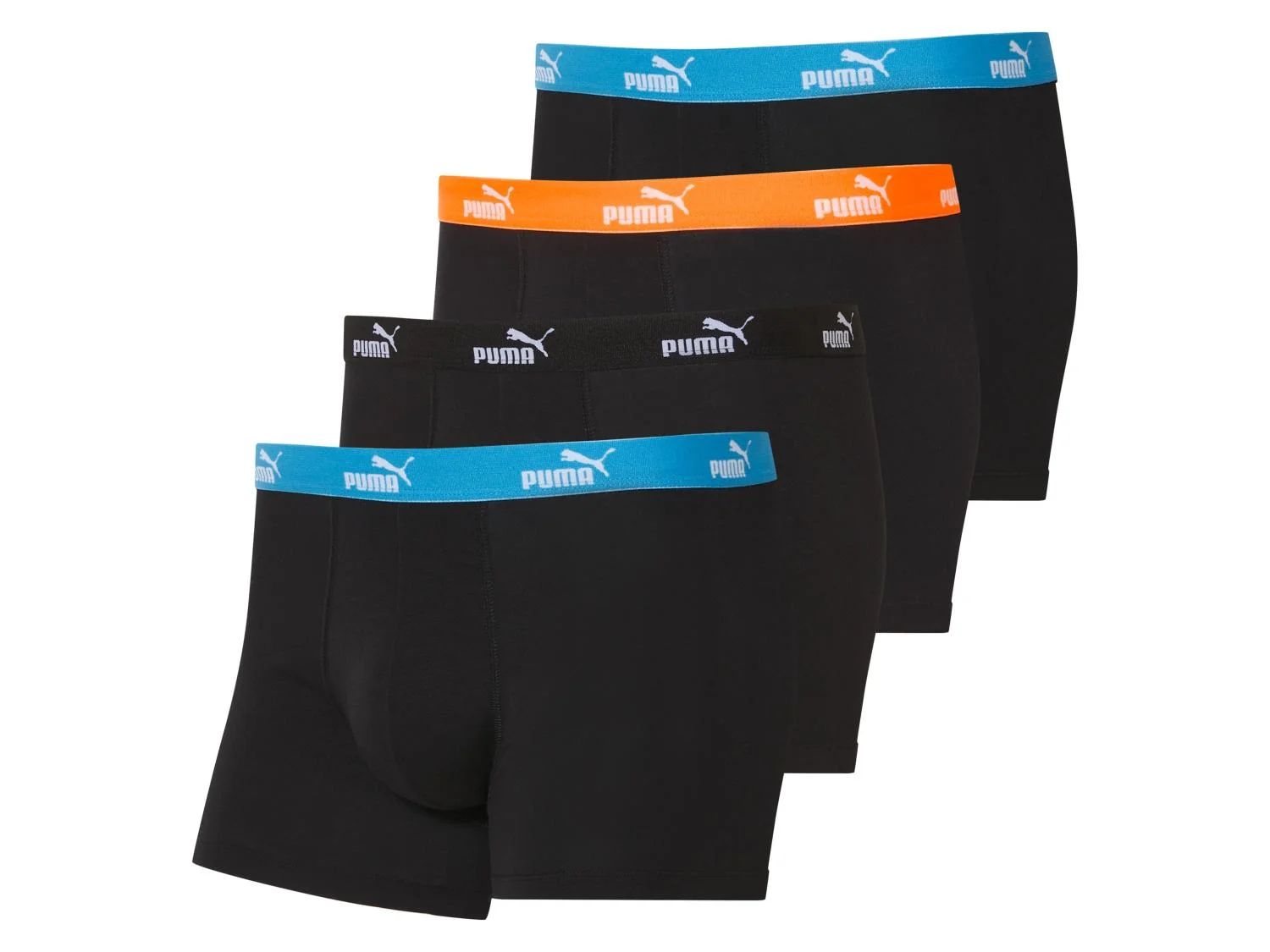 pánské boxerky PUMA - MULTICOLOR - 4 ks