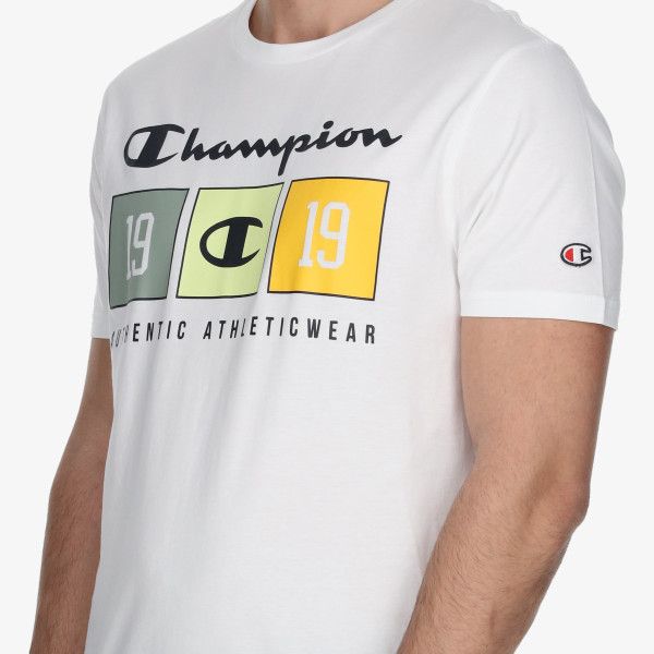 pánské tričko CHAMPION - 1919/WHITE