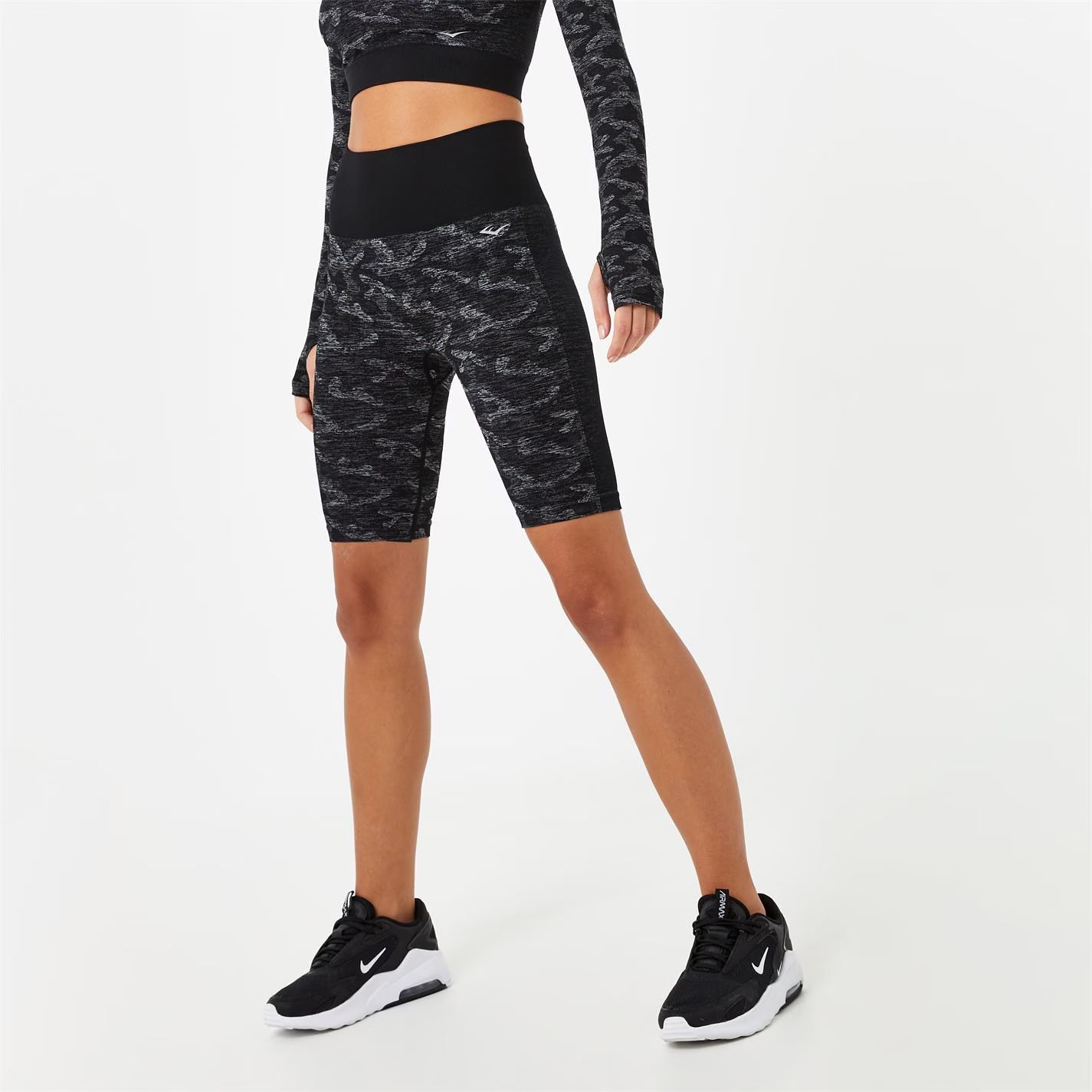 dámské šortky EVERLAST - BLACK - S