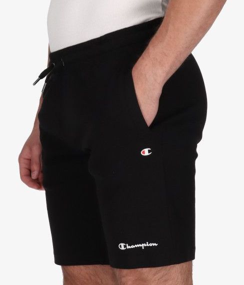 pánské šortky kraťasy CHAMPION - LOGO BLACK - 3XL