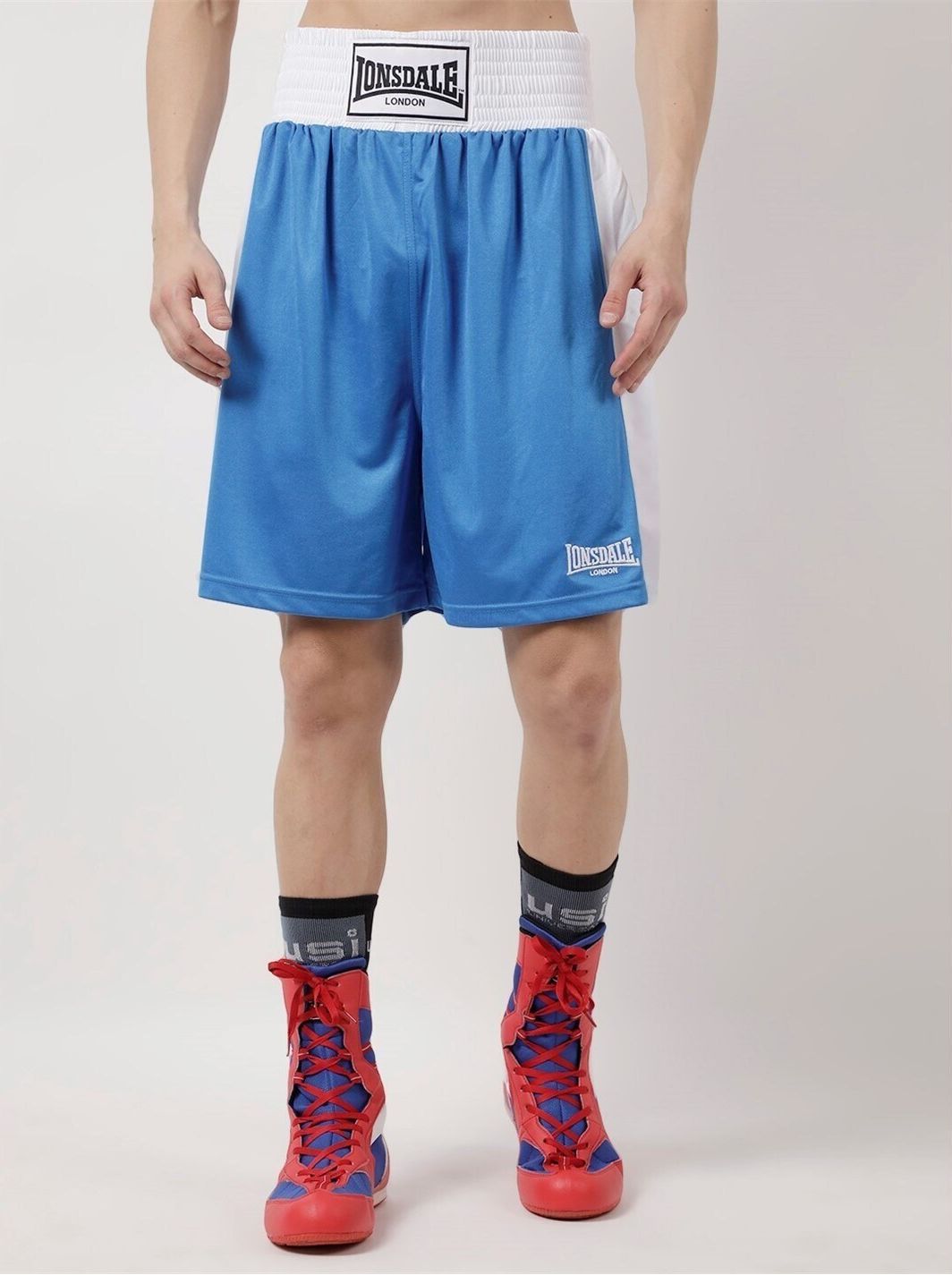 pánské šortky LONSDALE - BLUE/WHITE