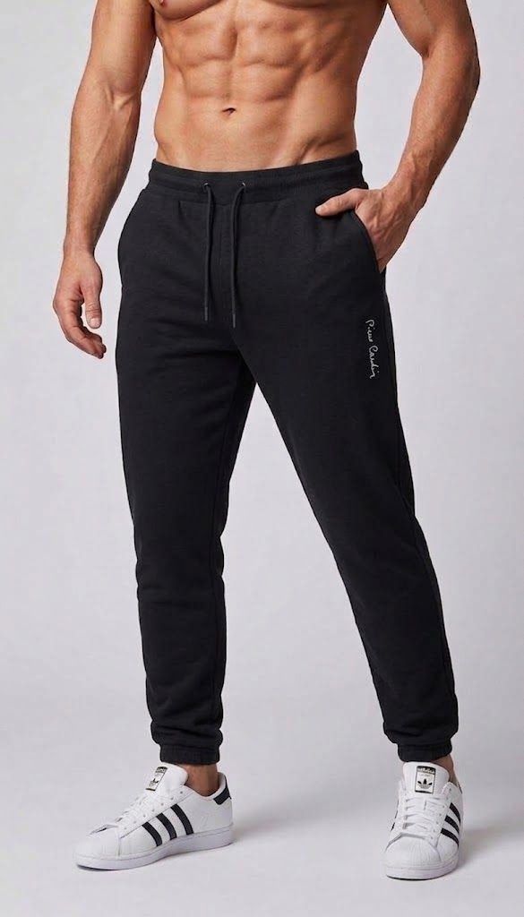 pánské tepláky PIERRE CARDIN - BLACK