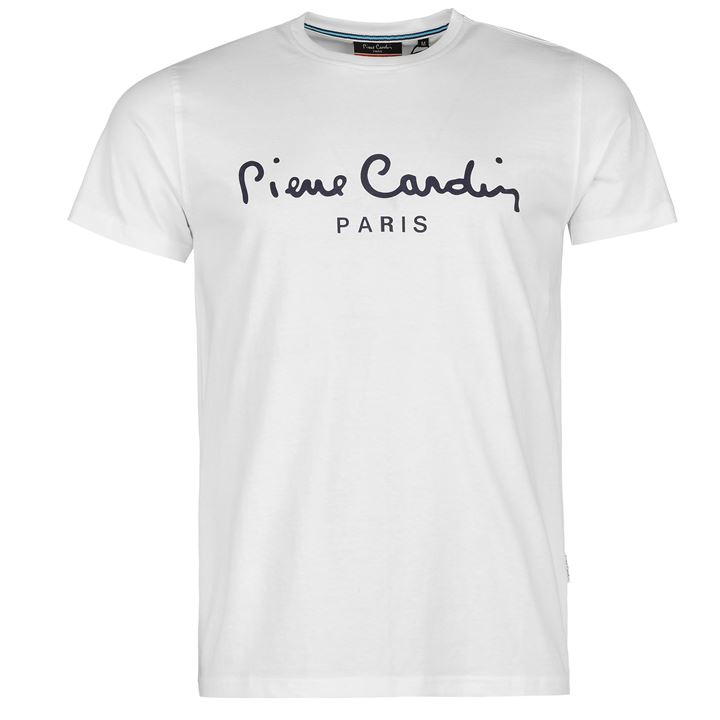 pánské tričko PIERRE CARDIN - WHITE