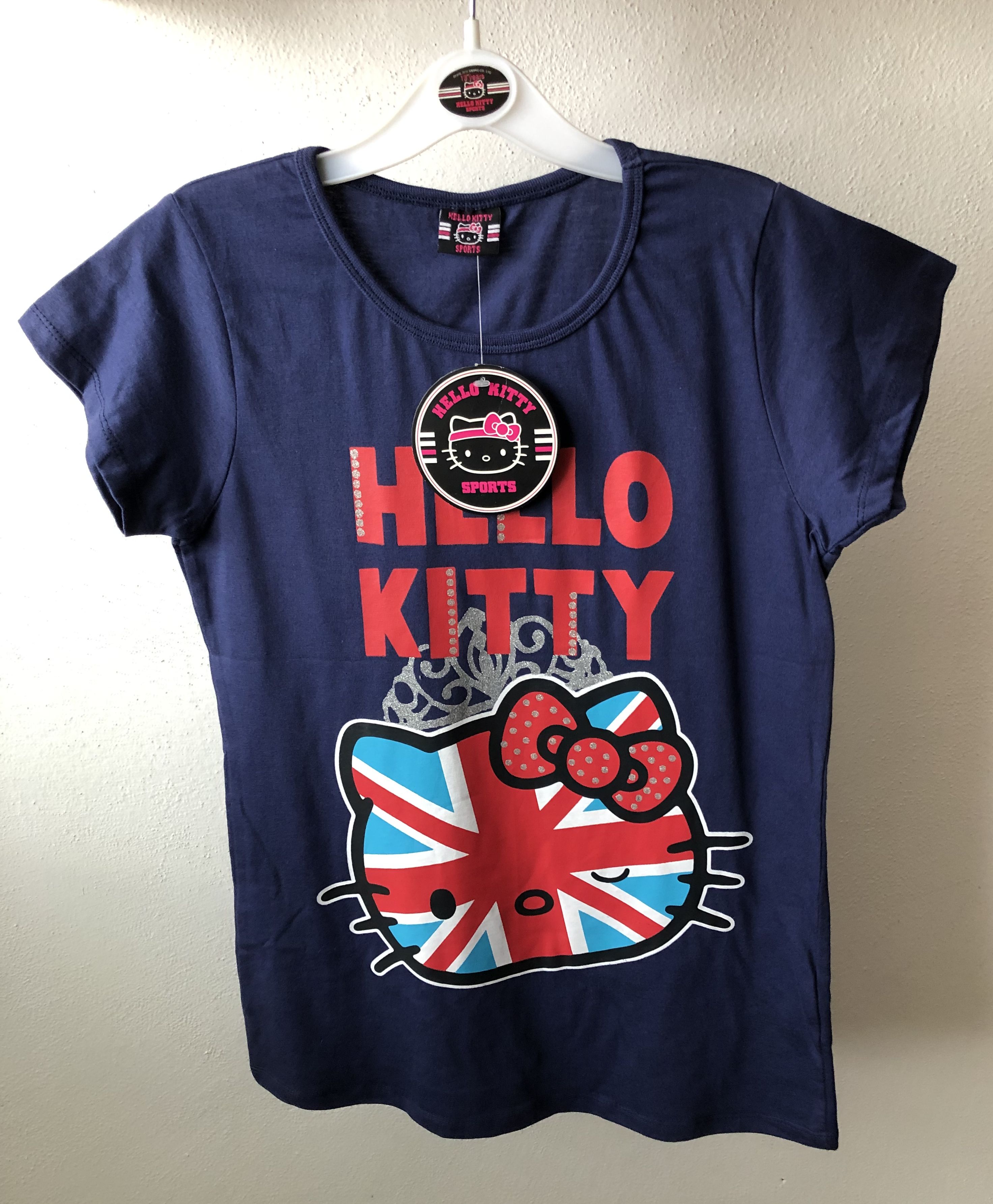dětské tričko HELLO KITTY - NAVY - 158 13 let
