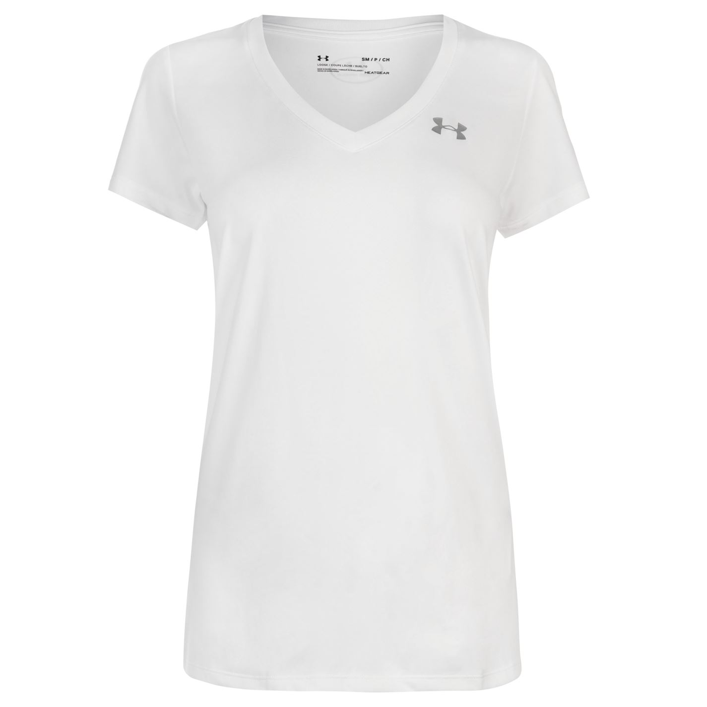 dámské tričko UNDER ARMOUR - WHITE - XL
