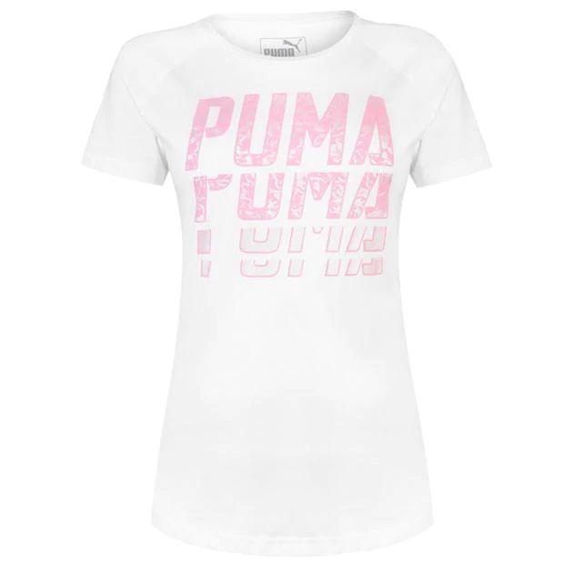 dámské tričko PUMA - WHITE/PINK - L
