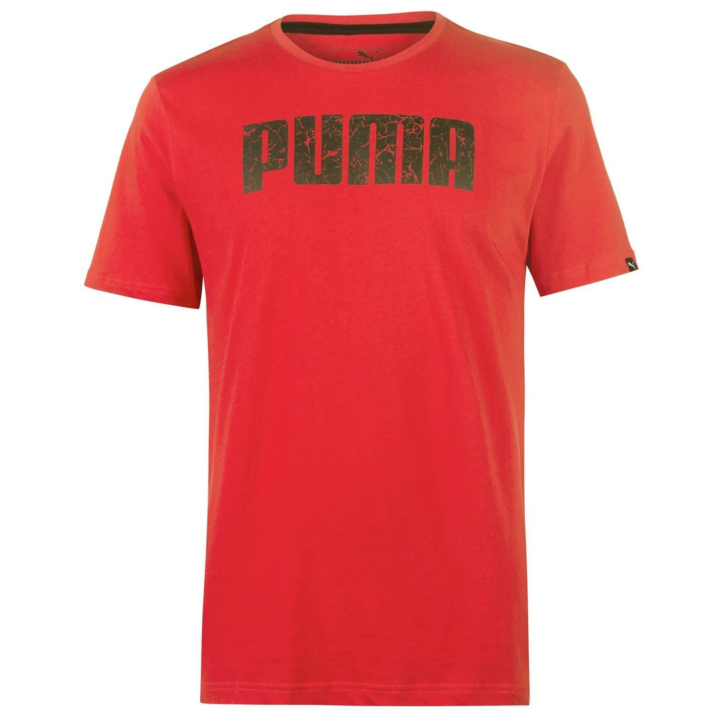 pánské tričko PUMA - RED/BLACK - L