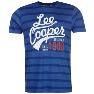 pánské tričko LEE COOPER - ROYAL BLUE - L