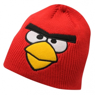 čepice ANGRY BIRDS - RED - 3-5 let