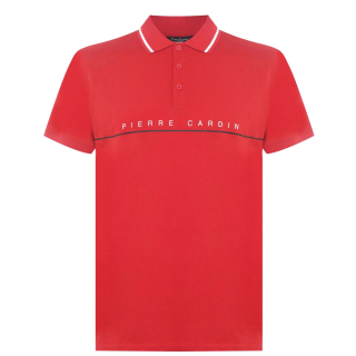 pánské tričko polo PIERRE CARDIN - RED