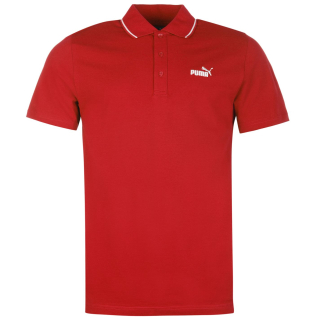 pánské tričko polo PUMA - RED/WHITE