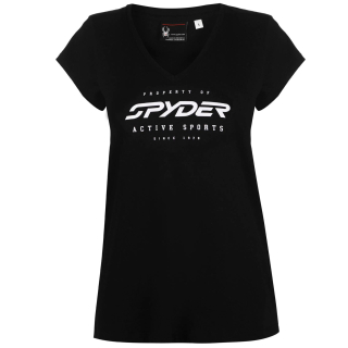 dámské tričko SPYDER - BLACK