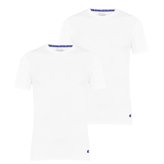 set pánské tričko CHAMPION - WHITE - 2KS