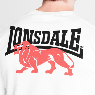 pánské tričko LONSDALE - WHITE