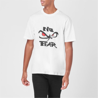 pánské tričko NO FEAR - WHITE EYES - XL