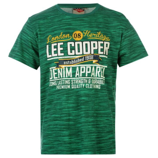dětské tričko LEE COOPER - BRIGHT GREEN - 128 7-8 let