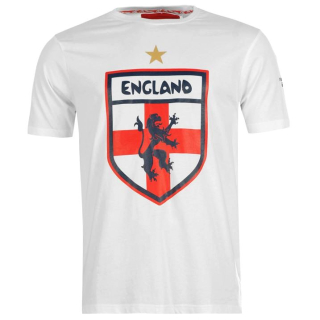 pánské tričko ENGLAND - WHITE