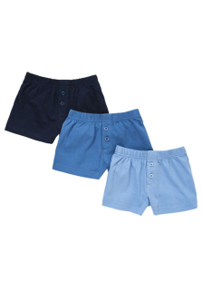 dětské boxerky F&F - BLUE - 3 ks