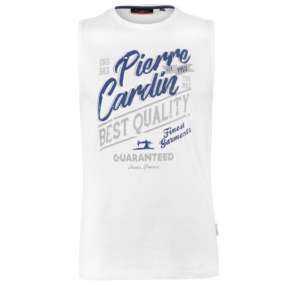 pánské tričko, tílko PIERRE CARDIN - WHITE